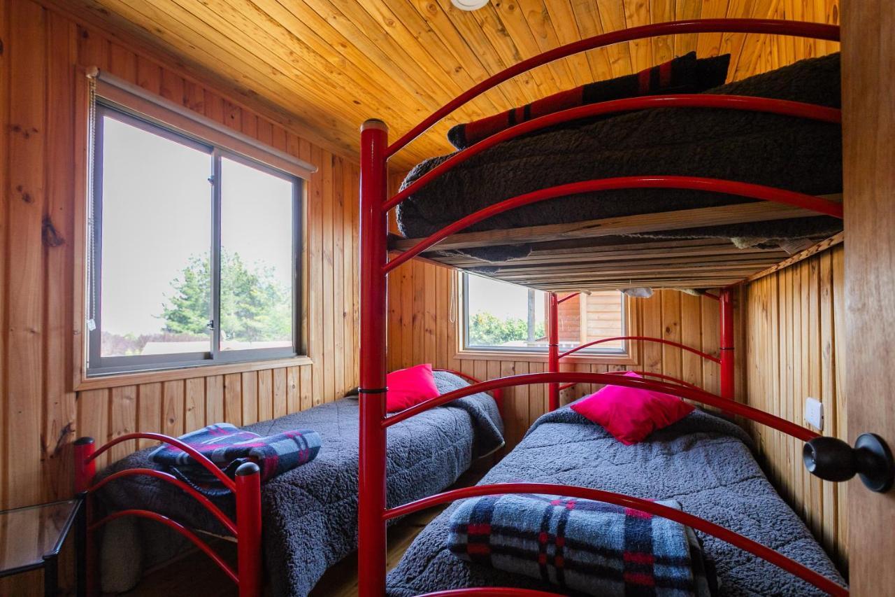 Cabana En Tunquen Con Parrilla, Fogon, Piscina Y Bosque Екстериор снимка